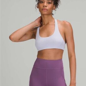 Lululemon Athletica White and Black Sports Bra Intimates